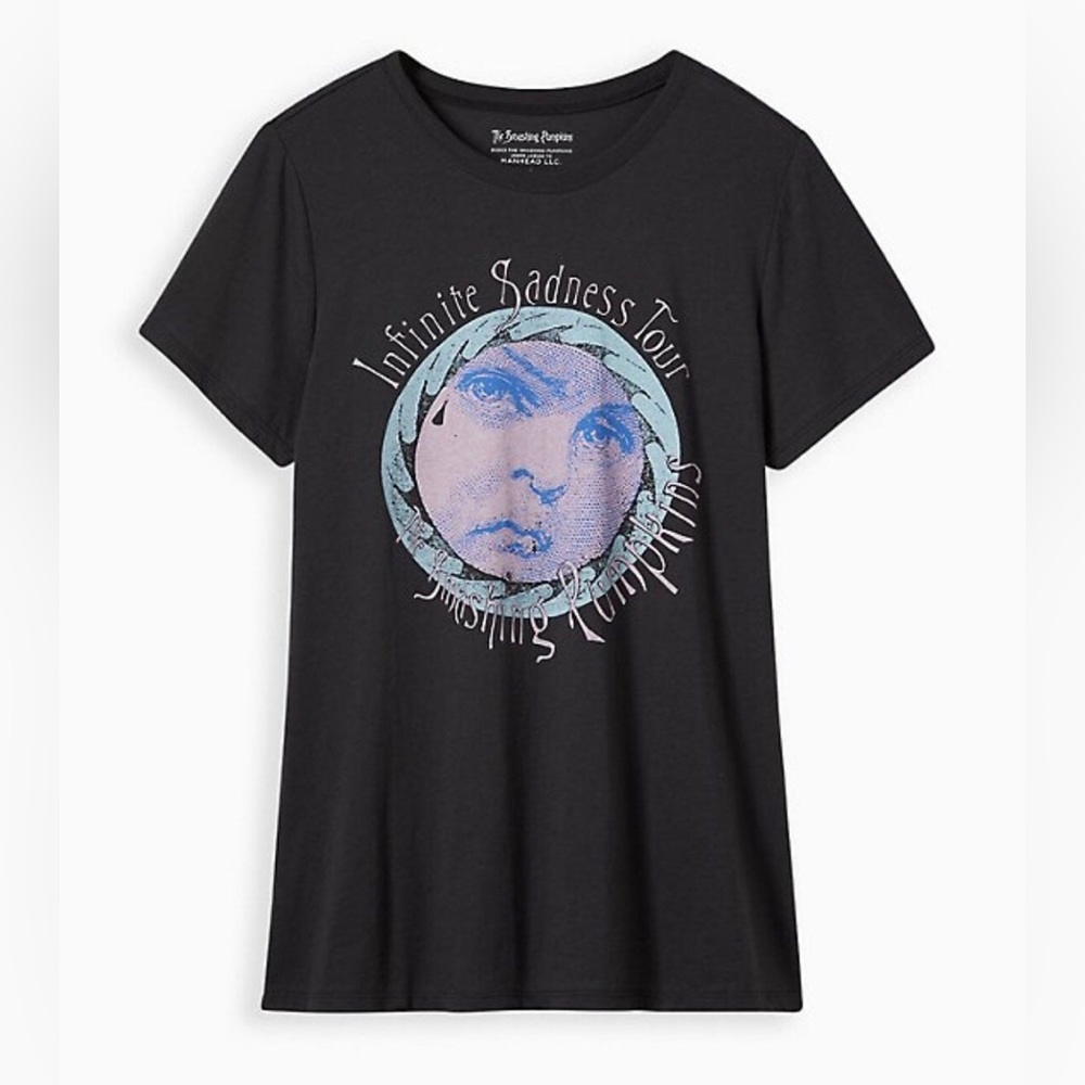 *SOLD* π€TORRID SMASHING PUMPKINS INFINITE SADNESS TOUR TOP SIZE 3Xπ€ - Picture 1 of 5